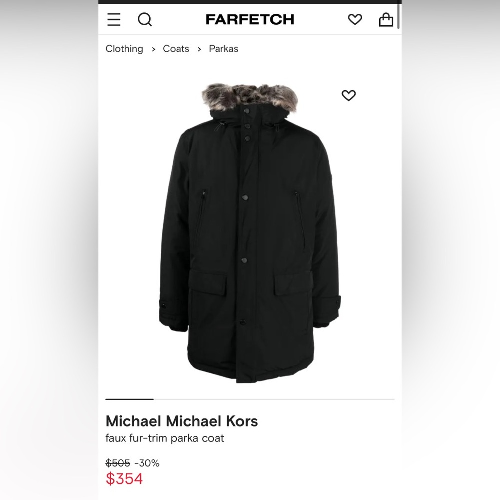 Michael Kors Winter Parka